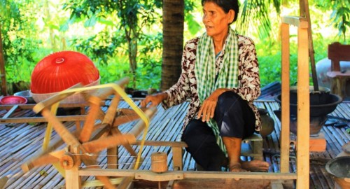 Koh Dach Mekong Silk Island Sunset Cruise Tour