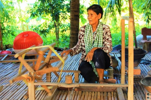 Koh Dach Mekong Silk Island Sunset Cruise Tour