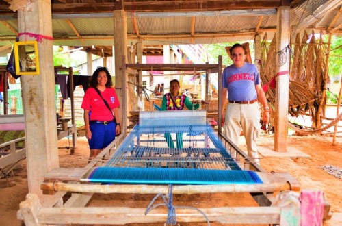 Koh Dach Mekong Silk Island Sunset Cruise Tour