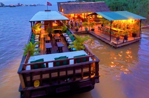 Koh Dach Mekong Silk Island Sunset Cruise Tour